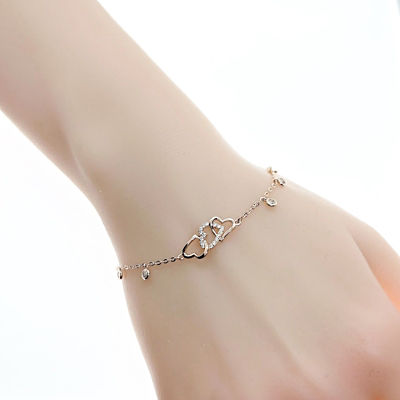 Chomel Heart Cubic Zirconia Bracelet 3