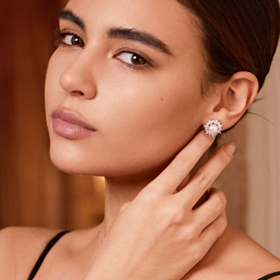 Pearly Lustre Top Grade Freshwater Pearl Stud Earring WE00796 | CELESTE 6