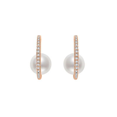 Pearly Lustre Elegant Freshwater Pearl Earrings WE00665 1