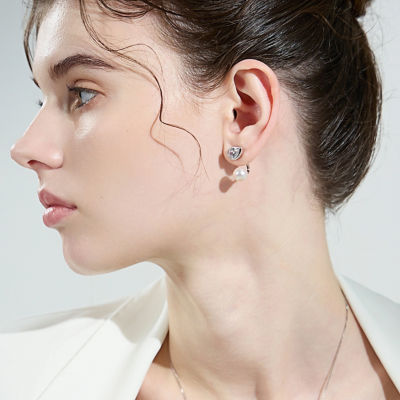 Pearly Lustre Top Grade Freshwater Pearl Earring WE00694 | EVERLEAF 5