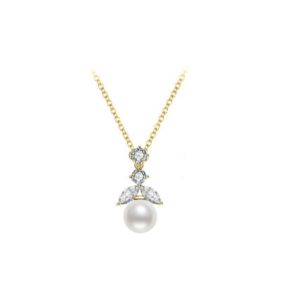 Pearly Lustre Elegant Freshwater Pearl Necklace WN00548 1