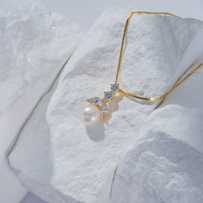 Pearly Lustre Elegant Freshwater Pearl Necklace WN00548 2