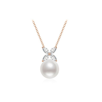 Pearly Lustre Top Grade Freshwater Pearl Necklace WN00559| EVERLEAF 1