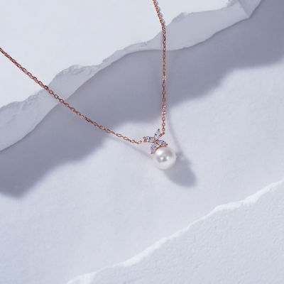Pearly Lustre Top Grade Freshwater Pearl Necklace WN00559| EVERLEAF 2