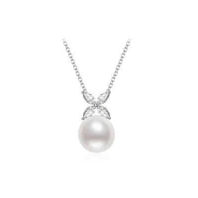 Pearly Lustre Top Grade Freshwater Pearl Necklace WN00557| EVERLEAF 1