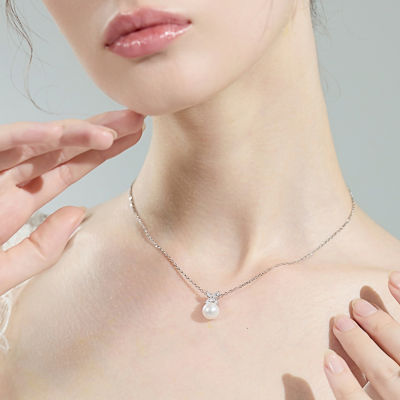 Pearly Lustre Top Grade Freshwater Pearl Necklace WN00557| EVERLEAF 5