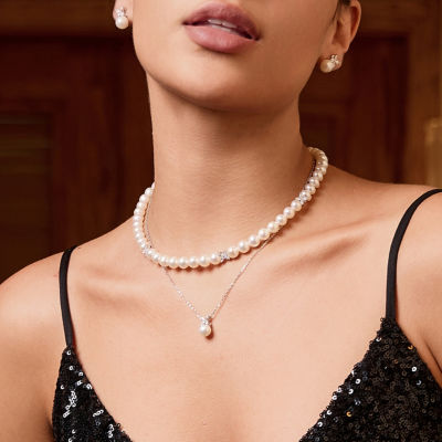 Pearly Lustre Top Grade Freshwater Pearl Necklace WN00557| EVERLEAF 6