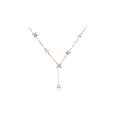 Pearly Lustre Top Grade Freshwater Pearl Necklace WN00562 | EVERLEAF 1