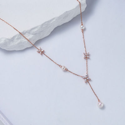 Pearly Lustre Top Grade Freshwater Pearl Necklace WN00562 | EVERLEAF 2