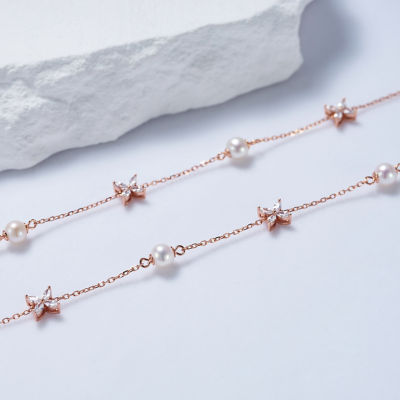 Pearly Lustre Top Grade Freshwater Pearl Necklace WN00562 | EVERLEAF 3