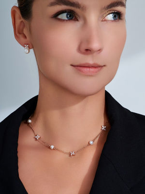 Pearly Lustre Top Grade Freshwater Pearl Necklace WN00565 | EVERLEAF 6