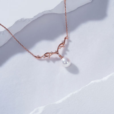 Pearly Lustre Top Grade Freshwater Pearl Necklace WN00579 | STARRY 2