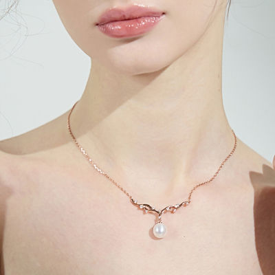 Pearly Lustre Top Grade Freshwater Pearl Necklace WN00579 | STARRY 6