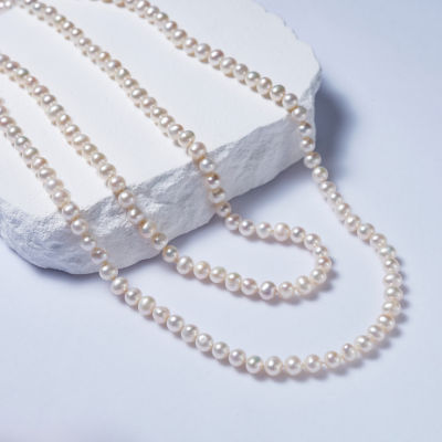 Pearly Lustre 1.2 Meter Long Freshwater Pearl Necklace WN00610 3