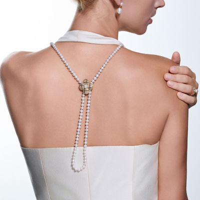 Pearly Lustre 1.2 Meter Long Freshwater Pearl Necklace WN00610 4