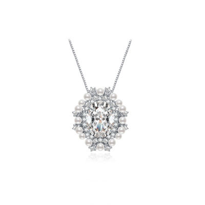 Pearly Lustre Top Grade Freshwater Pearl Necklace WN00576 | CELESTE 1