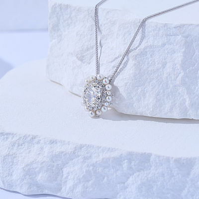Pearly Lustre Top Grade Freshwater Pearl Necklace WN00576 | CELESTE 7