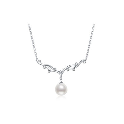 Pearly Lustre Top Grade Freshwater Pearl Necklace WN00577 | STARRY 1