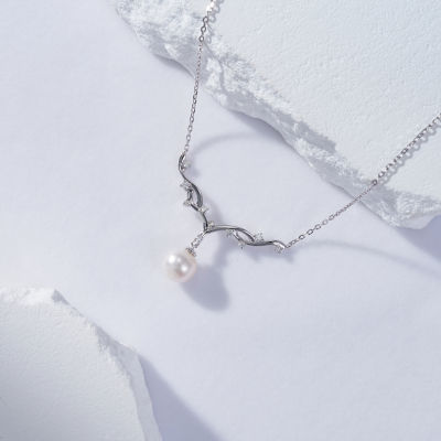 Pearly Lustre Top Grade Freshwater Pearl Necklace WN00577 | STARRY 3