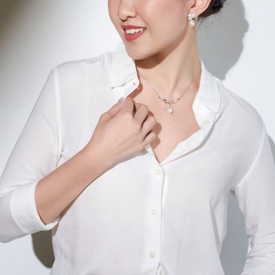 Pearly Lustre Top Grade Freshwater Pearl Necklace WN00577 | STARRY 4