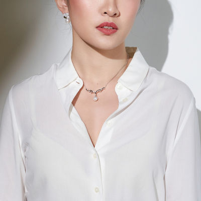 Pearly Lustre Top Grade Freshwater Pearl Necklace WN00577 | STARRY 5