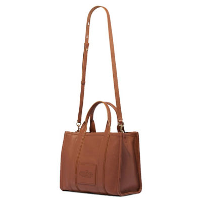 MARC JACOBS Leather The Tote Small Traveler Tote Bag Argan Oil H009L01SP21 5