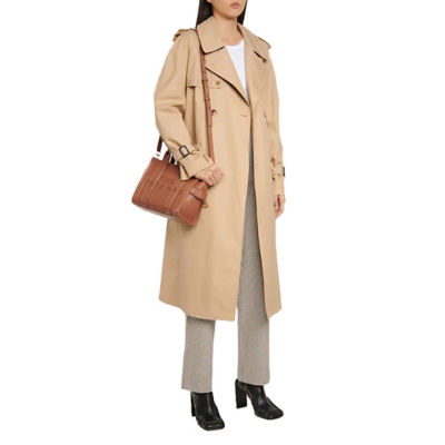 MARC JACOBS Leather The Tote Small Traveler Tote Bag Argan Oil H009L01SP21 6