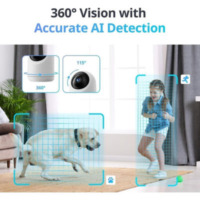 SwitchBot Auto Tracking CCTV Pan/Tilt Camera 3K 6