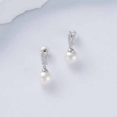 Pearly Lustre Elegant Freshwater Pearl Earrings WE00061 6