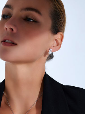Pearly Lustre Top Grade Freshwater Pearl Earrings WE00619 | EVERLEAF 4