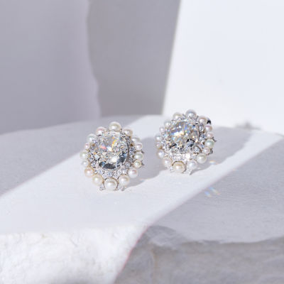 Pearly Lustre Top Grade Freshwater Pearl Earring WE00590 | CELESTE 2