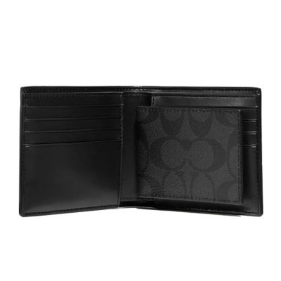 Buy COACH 3 In 1 Wallet In Signature Canvas With Varsity