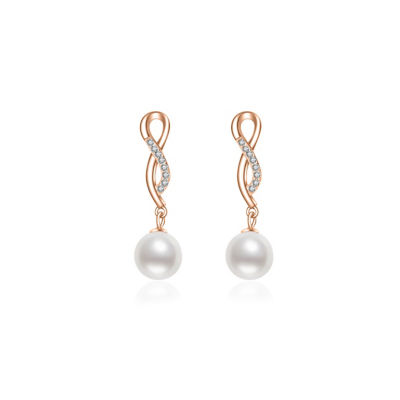 Pearly Lustre Elegant Freshwater Pearl Earrings WE00632 1