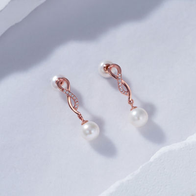 Pearly Lustre Elegant Freshwater Pearl Earrings WE00632 2