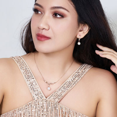 Pearly Lustre Elegant Freshwater Pearl Earrings WE00632 5