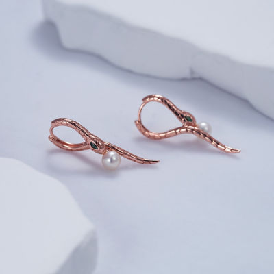 Pearly Lustre Top Grade Freshwater Pearl Earrings WE00658 | SAFARI 3