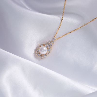 Pearly Lustre Top Grade Freshwater Pearl Necklace WN00621 |CELESTE 2
