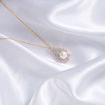 Pearly Lustre Top Grade Freshwater Pearl Necklace WN00621 |CELESTE 3