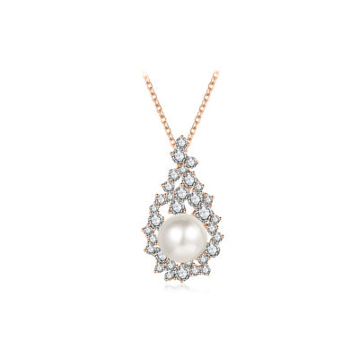 Pearly Lustre Top Grade Freshwater Pearl Necklace WN00620 |CELESTE 1