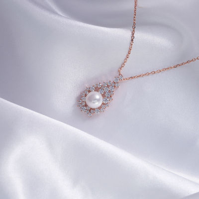 Pearly Lustre Top Grade Freshwater Pearl Necklace WN00620 |CELESTE 2