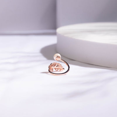 Pearly Lustre Elegant Freshwater Pearl Ring WR00208 | GARDENS 3