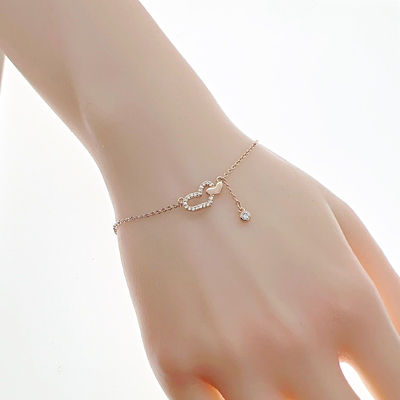 Chomel Heart Cubic Zirconia Bracelet 3