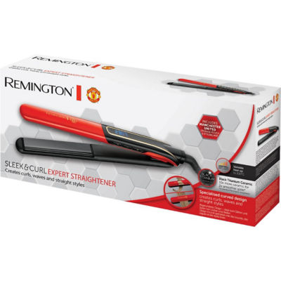 Remington S6755 Man Utd Sleek & Curl Expert Straightener 3