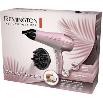 Remington D5901 Coconut Smooth Hairdryer 3