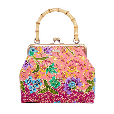COCOONESE Bamboo Top Handle Bag - Revolving Dream(PK) 1
