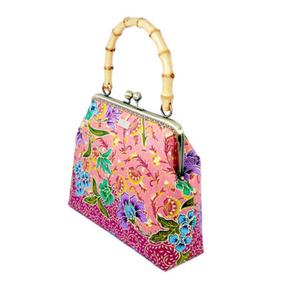 COCOONESE Bamboo Top Handle Bag - Revolving Dream(PK) 2