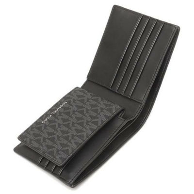 MICHAEL KORS Men's Cooper Billfold Wallet With Passcase Black 36U9LCRF6B 4