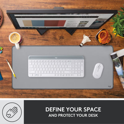 LOGITECH Desk Mat Studio Series - Mid Grey 3