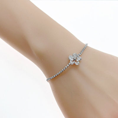 Chomel Flower Cubic Zirconia Bracelet 3