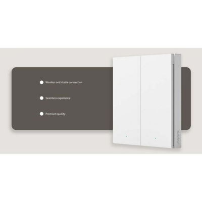 AQARA H1 Wireless Switch 3.0 - Double Rocker 7